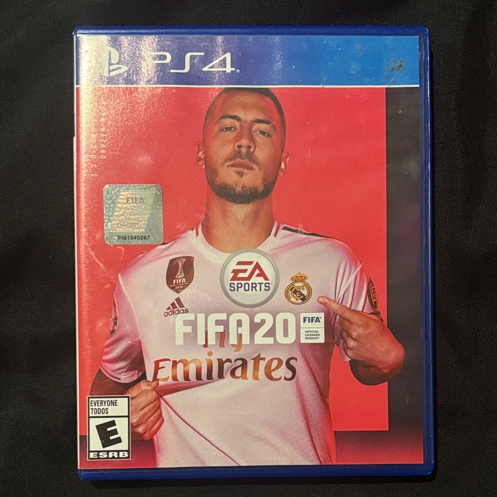 FIFA 20 PS4 Game - Blue Case